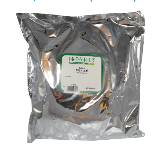 Frontier Sage Leaf, Rubbed (1x1LB )