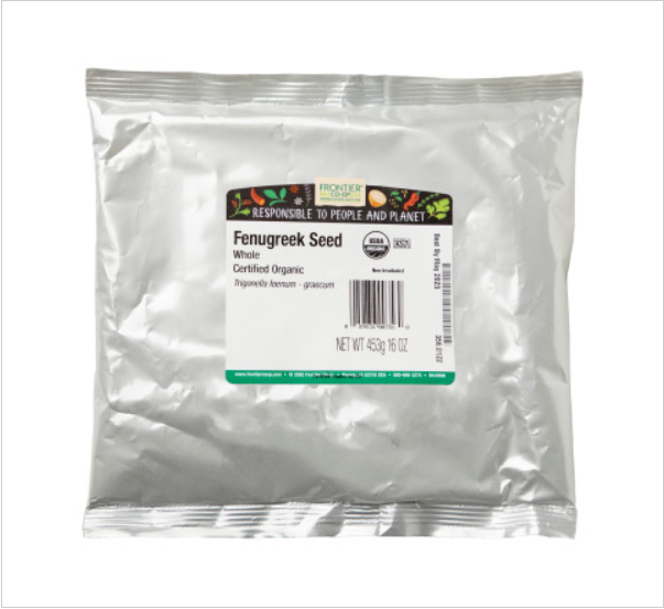Frontier Herb Whole Fenugreek Seed (1x1lb)