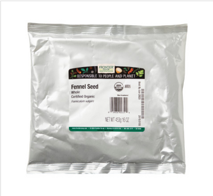 Frontier Herb Whole Fennel Seed (1x1lb)