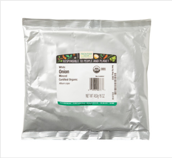 Frontier Wht Onion Minced (1x1LB )