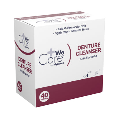 CLEANSER, DENTURE ANTIBACTERIAL TABS (40/BX 24BX/C