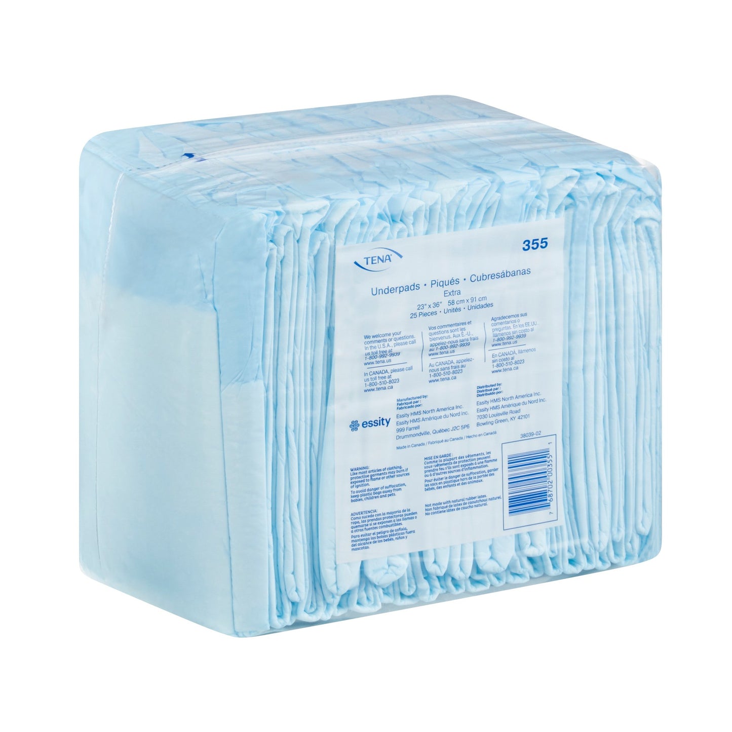 UNDERPAD, EXTR 23"X36" (25/BG 6BG/CS)