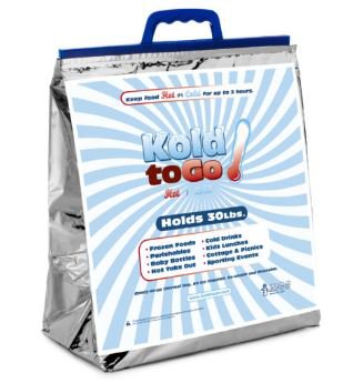 BAG, THERMAL INSULATED KOLD-TO-GO 12 PACKER (50/CS)