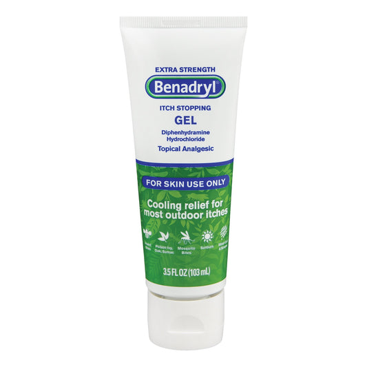 BENADRYL X/S ITCH GEL 4OZ 24/CS
