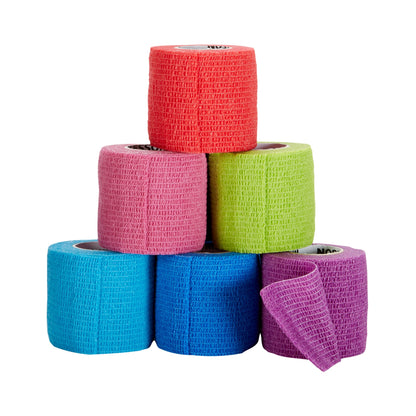 BANDAGE, COHESIVE N/S COLORPK 2" (36PK/CS)