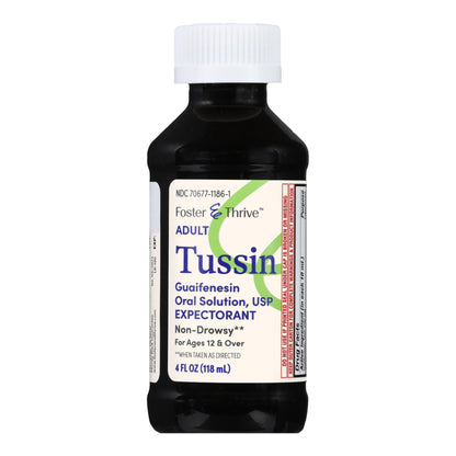 TUSSIN, SYRUP COUGH FT 4OZ