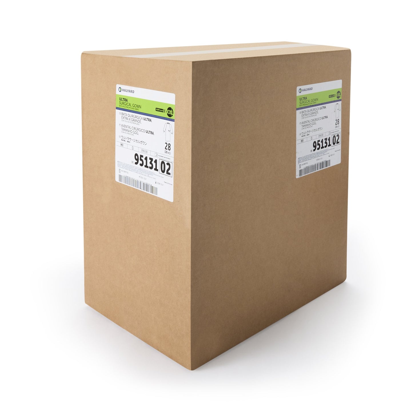 GOWN, SURG ULTRA STD BLU XXLG (28/CS)