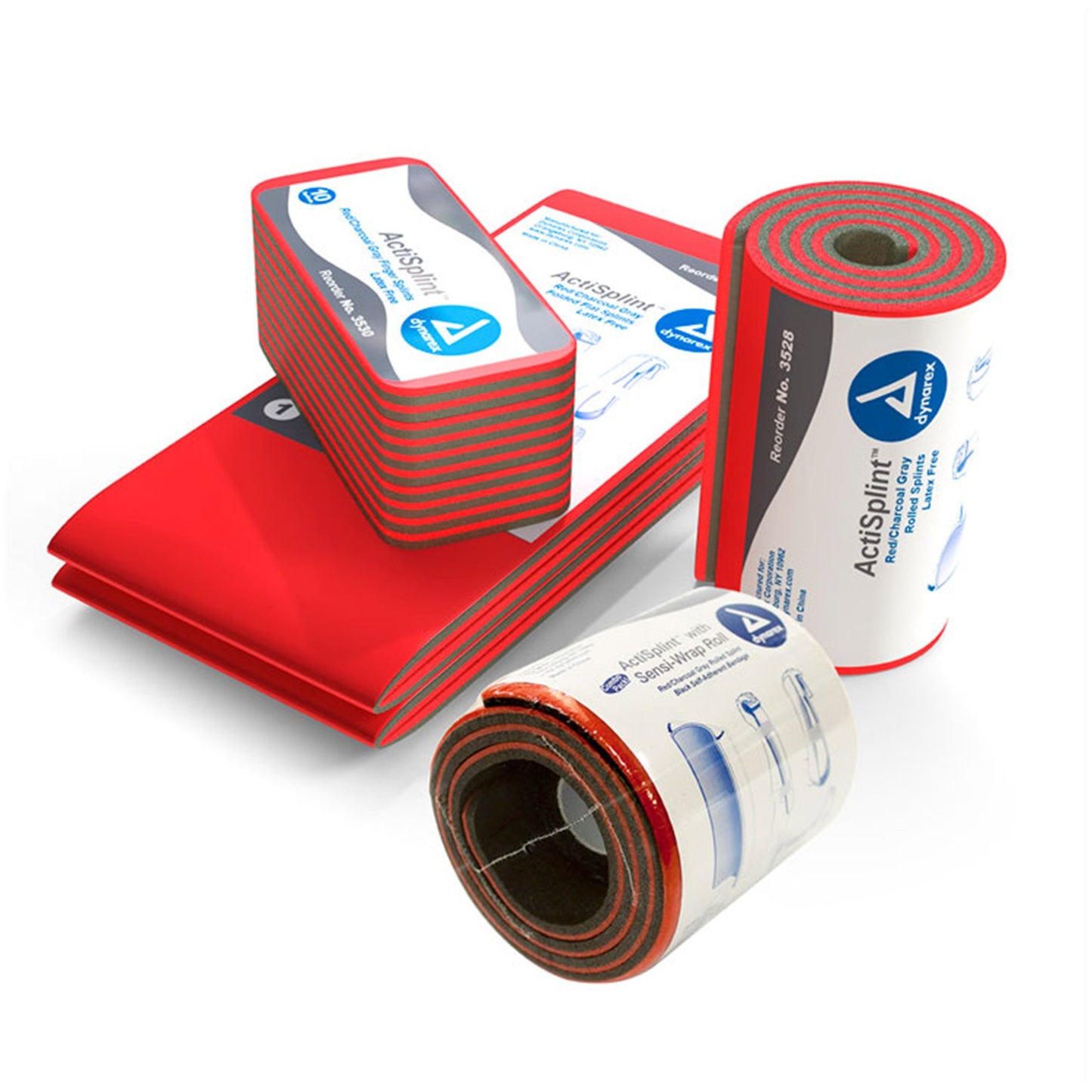 SPLINT, ROLLED ACTISPLINT FLEXIBLE W/SENSI-WRAP 36"