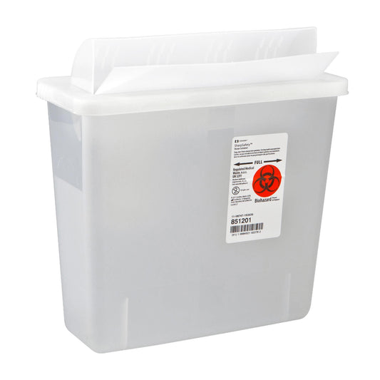 CONTAINER, SHARPS CLR OPN TOP 5QT (20/CS)