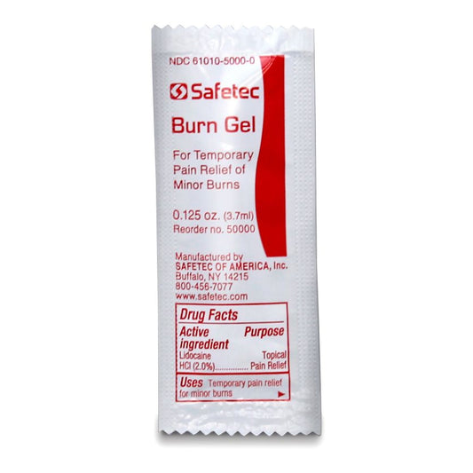SAFETEC BURN, GEL 3GM PKT 1/8OZ (25/BX 24BX/CS)