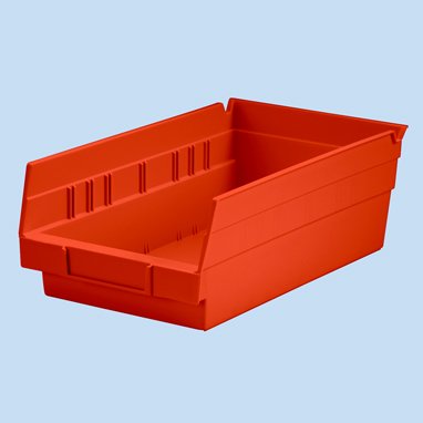 BIN, SHELF STORAGE BLU 11 5/8X6 5/8X4"