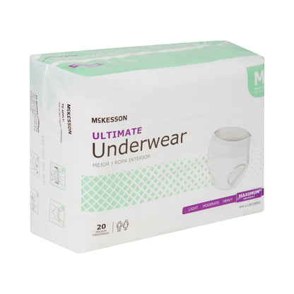 UNDERWEAR, ULTIMATE MED 32-44 (20EA/BG 4BG/CS)