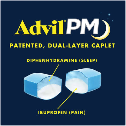 ADVIL PM, CAP 200MG-38MG (80/BT)