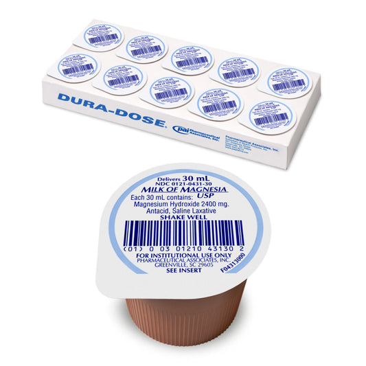 MILK OF MAGNESIA, SUSP 400MG/5ML 30ML (10/TR)