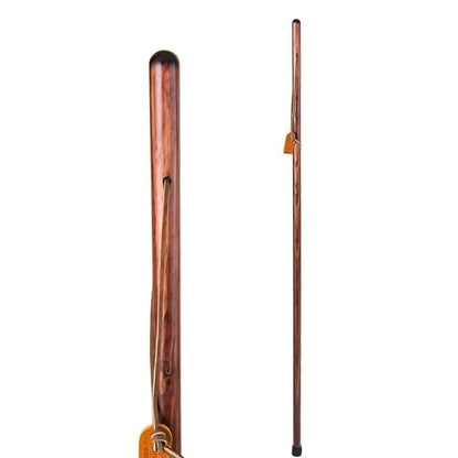 STICK, WALKING WOOD PINE BRAZOS FREE FORM RED 55"