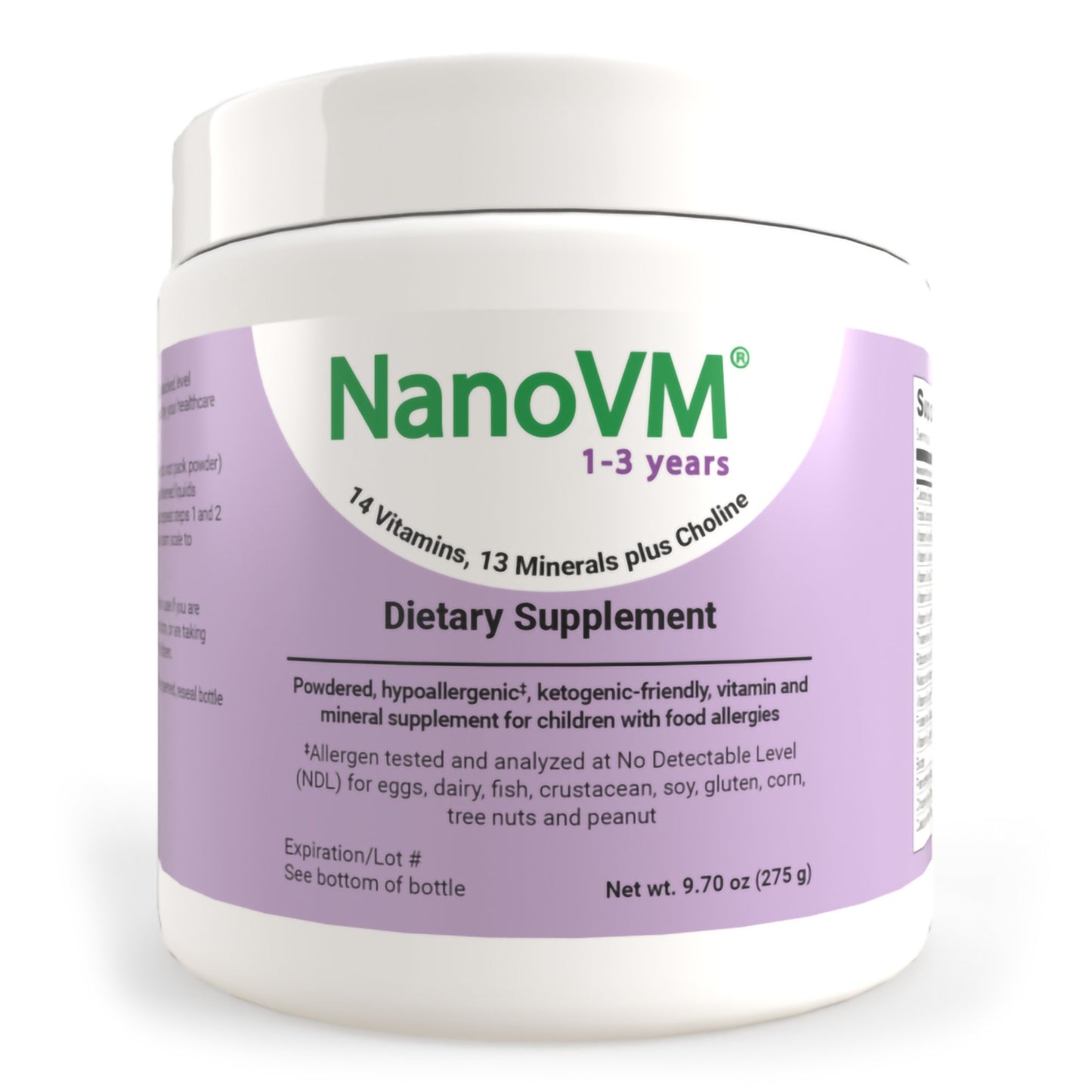 SUPPLEMENT, NANOVM PED 1-3 YRS