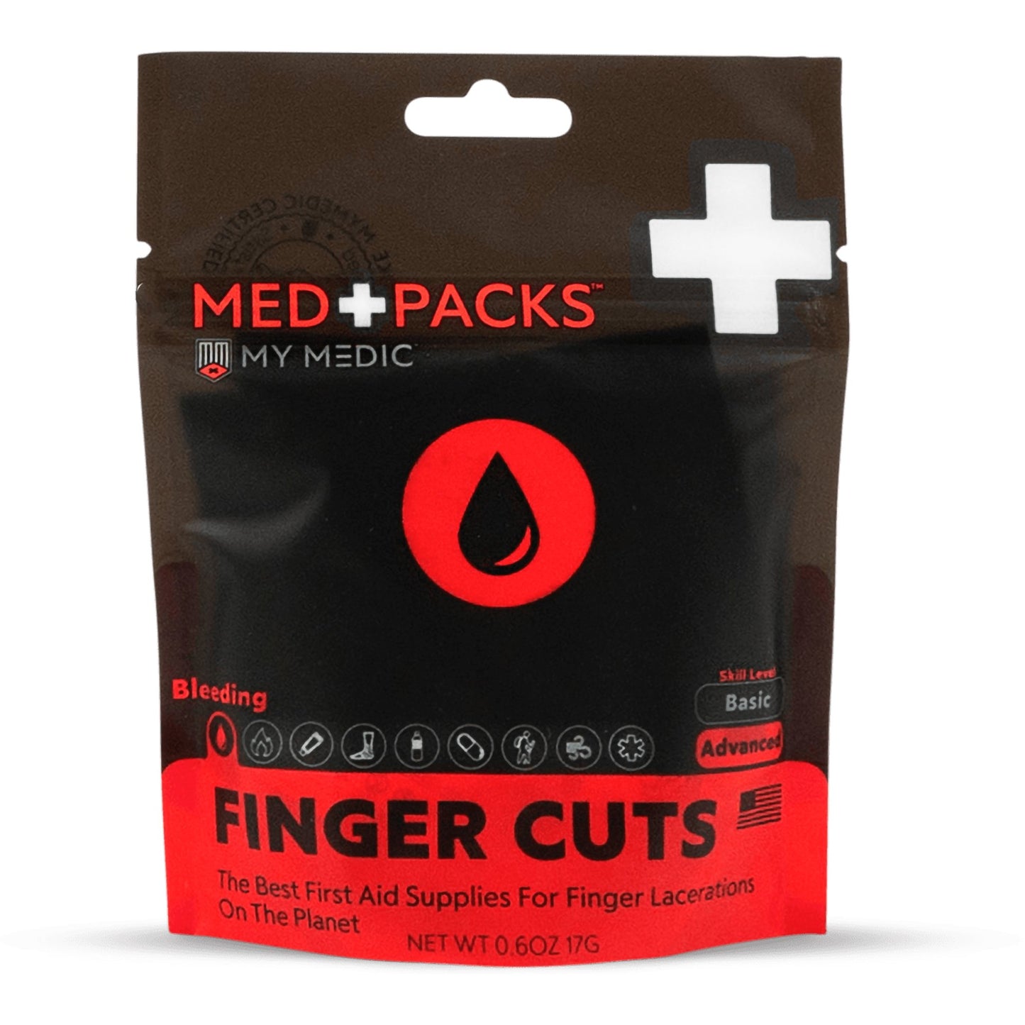 FIRST AID PACK, FINGER CUT ALL-IN-ONE BASIC