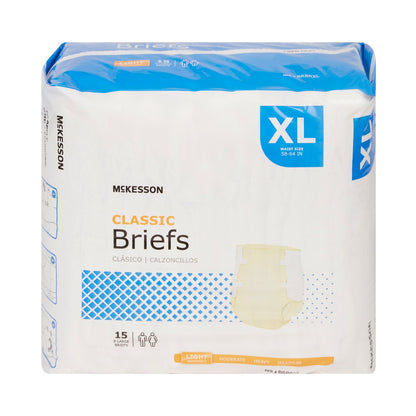 BRIEF, TAB CLSR CLASSIC XLG 59-64 (15/BG 4BG/CS)