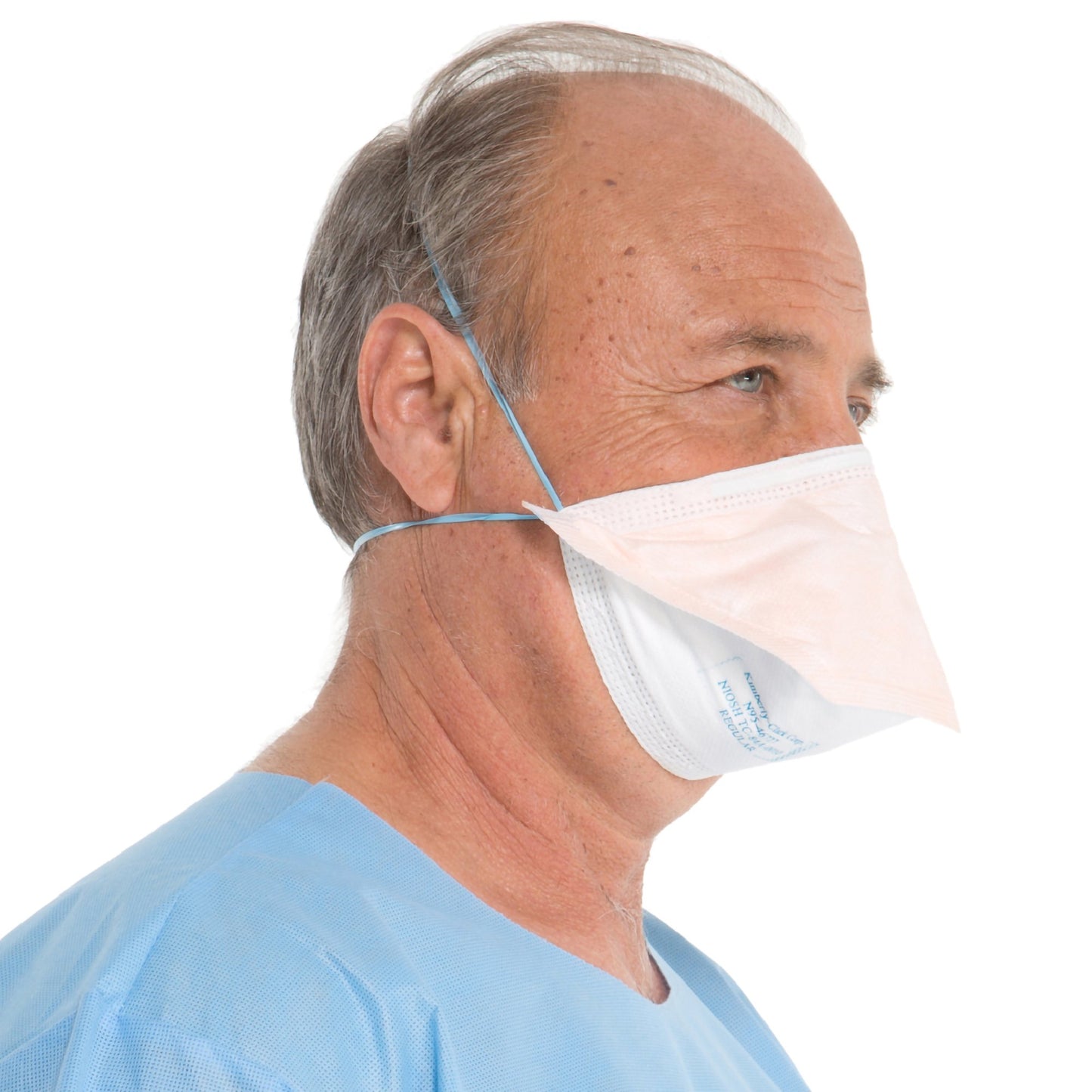 MASK, RESPIRATOR SURG N95 1SZ (35/BX 6BX/CS)