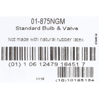 BULB/VALVE, BP INFLTN STD