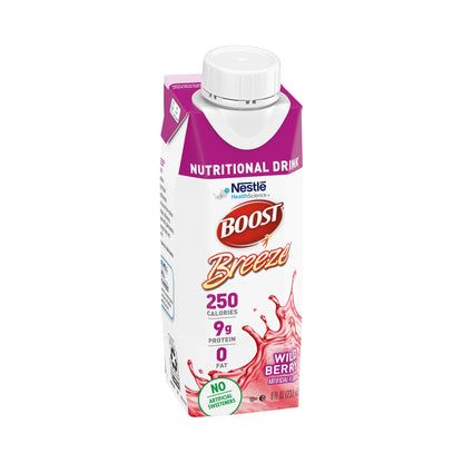 BOOST BREEZE, WILD BERRY 8OZ (24/CS)