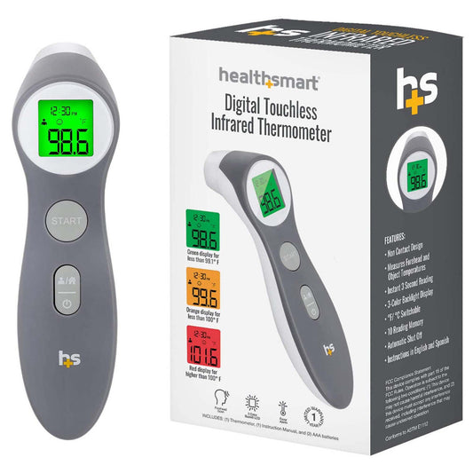 THERMOMETER, FOREHEAD HEART SMART TOUCHLESS INFRARED H+S