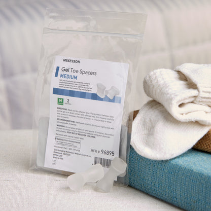 TOE SPACER, GEL THIN MED (2EA/(2/PK)