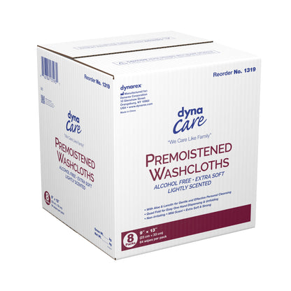 WASHCLOTH, WET CLEANSING ADLT REFILL 9X13" (64/PK 8PK/CS)