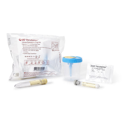 COLLECTION KIT, URINE COMPLETE8ML 13"X75" (50/CS)