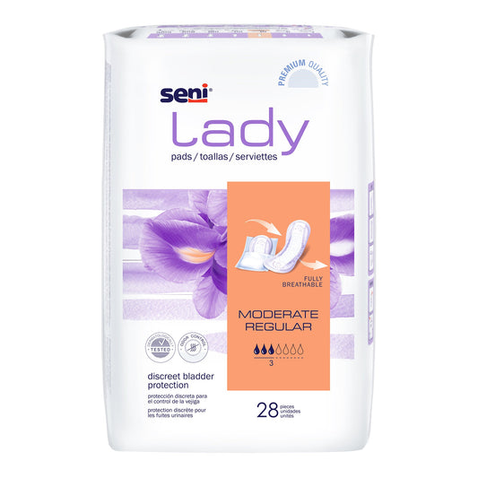 PAD, SENI LADY MODERATE REG (28/PK 6PK/CS)