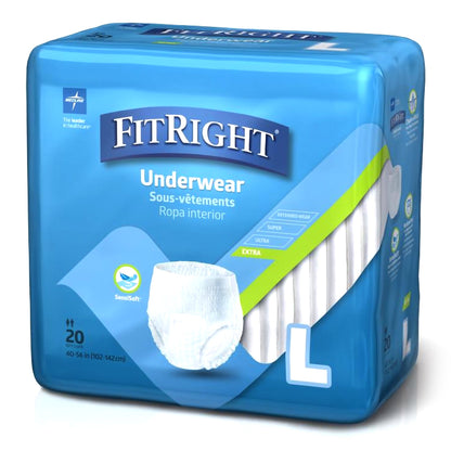 UNDERWEAR, PROT X UNSX WHT LG 40-56 (20/BG 4BG/CS)