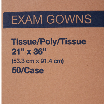 GOWN, EXAM T/P/T PED MCK KIDS PRNT 21X36 (50/CS)