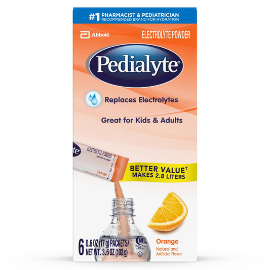 NUTRIENT, PEDIALYTE PDR PACKETORG 17G (6EA/PK 6PK/CS)