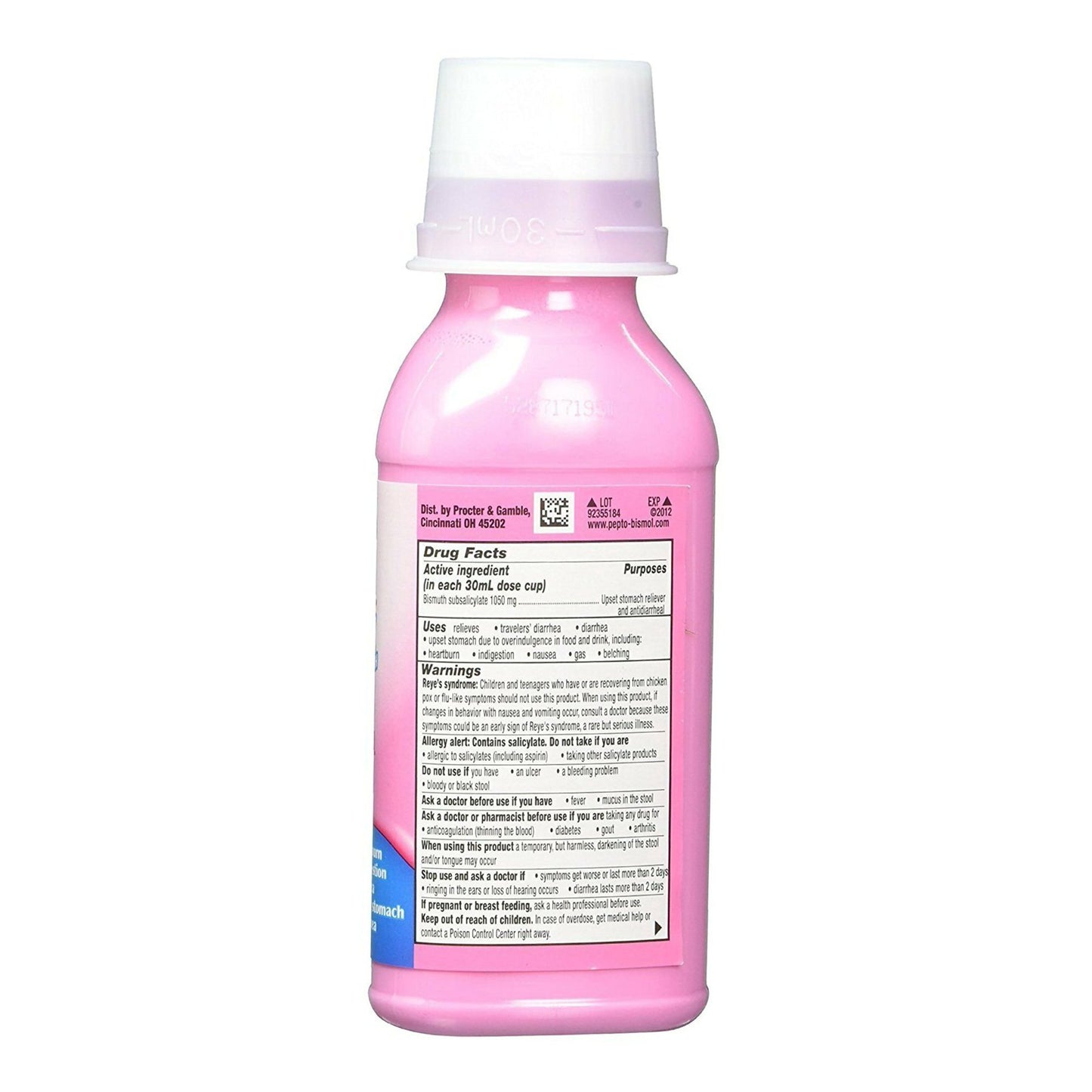 PEPTO-BISMOL, SUSP MS 525MG/15ML 4OZ