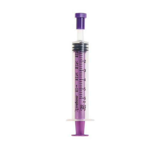 SYRINGE, ORAL MEDICATION 6CC (100/BX) KENDAL