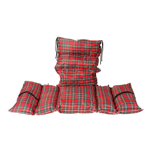 CUSHION, PILLOW COMFORT PLAID