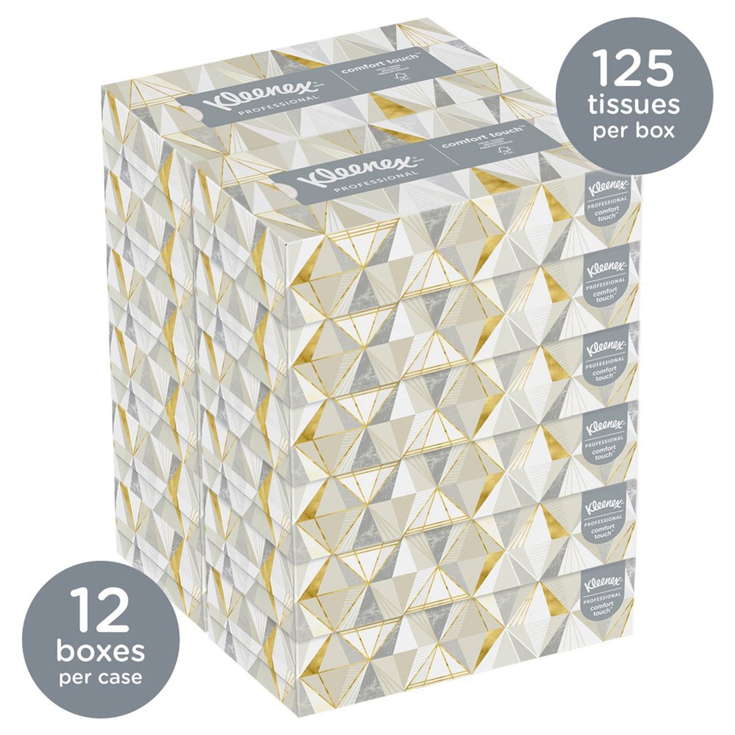 TISSUE, FACIAL KLEENEX (125/BX 12/BX/CS)