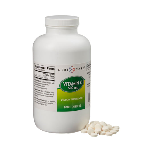 VITAMIN C, TAB 500MG (1000/BT 12BT/CS)