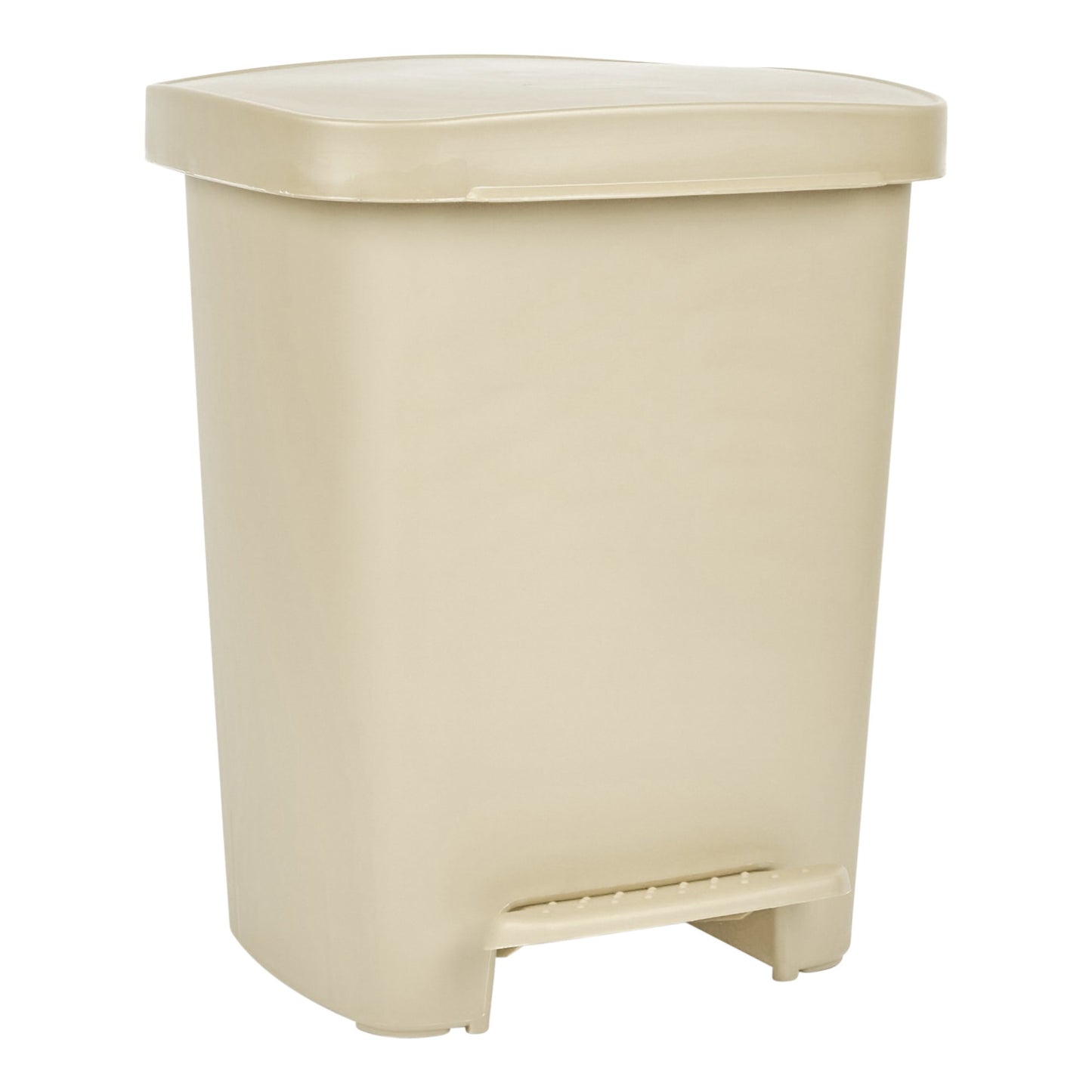 WASTECAN, STEP-ON RECTNGL PLASBGE 32QT