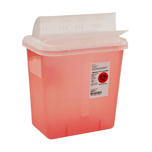 CONTAINER, SHARPS RED 2GL (20/CS)