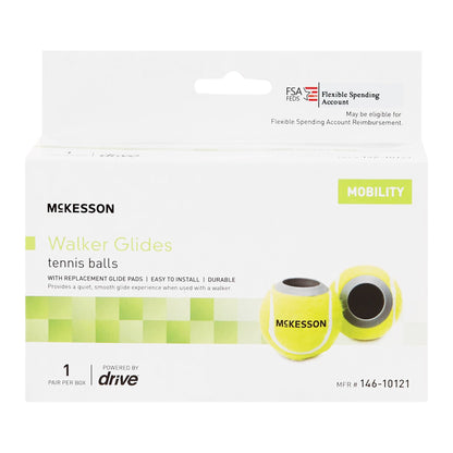 GLIDES, TENNIS BALL REPLCMNT F/WALKER (1PR/BX 10BX/CS)