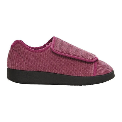 SLIPPER, SILVERTS EASY CLOSUREDUSTY ROSE 2XWIDE SZ10