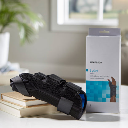 WRIST SPLINT, W/ABDUCTED THUMBRT MED 8"