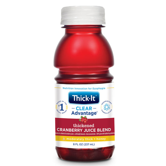 THICK-IT, CLEAR ADV CRANBERRY MODERATE/HONEY 8OZ (24/CS)