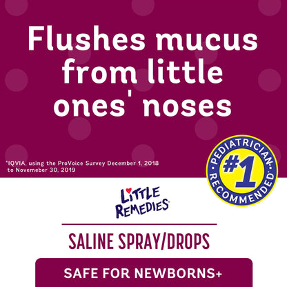 LITTLE REMEDIES SALINE, SPR/DRP 0.65% 1OZ