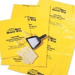 BAG, CHEMO WASTE YLW 20GL (100/CS) KENDAL