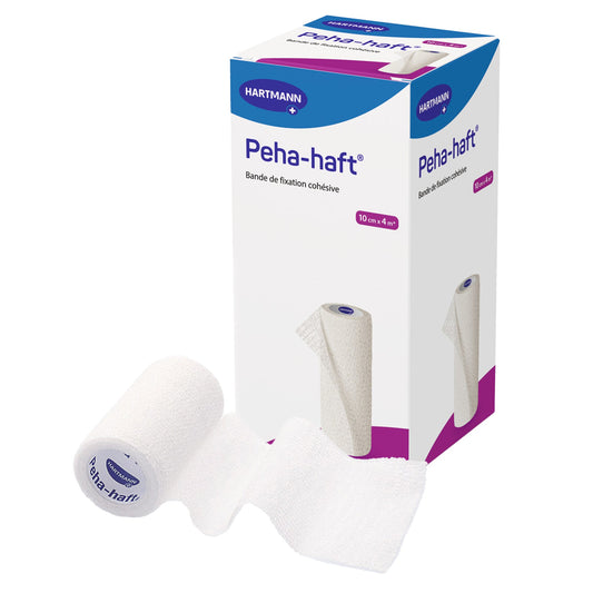 BANDAGE, GAUZE COHESIVE PEHA-HAFT LF 4"X4.5YDS (140/CS)