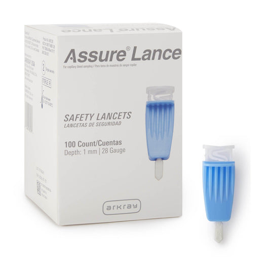 LANCET, SFTY MICROFLOW 28G (100/BX 48BX/CS)