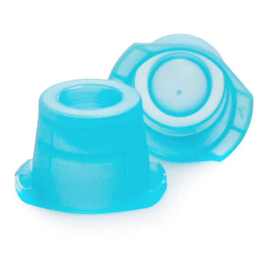 CAP, SNAP UNIV POLY BLU (1000/BG)