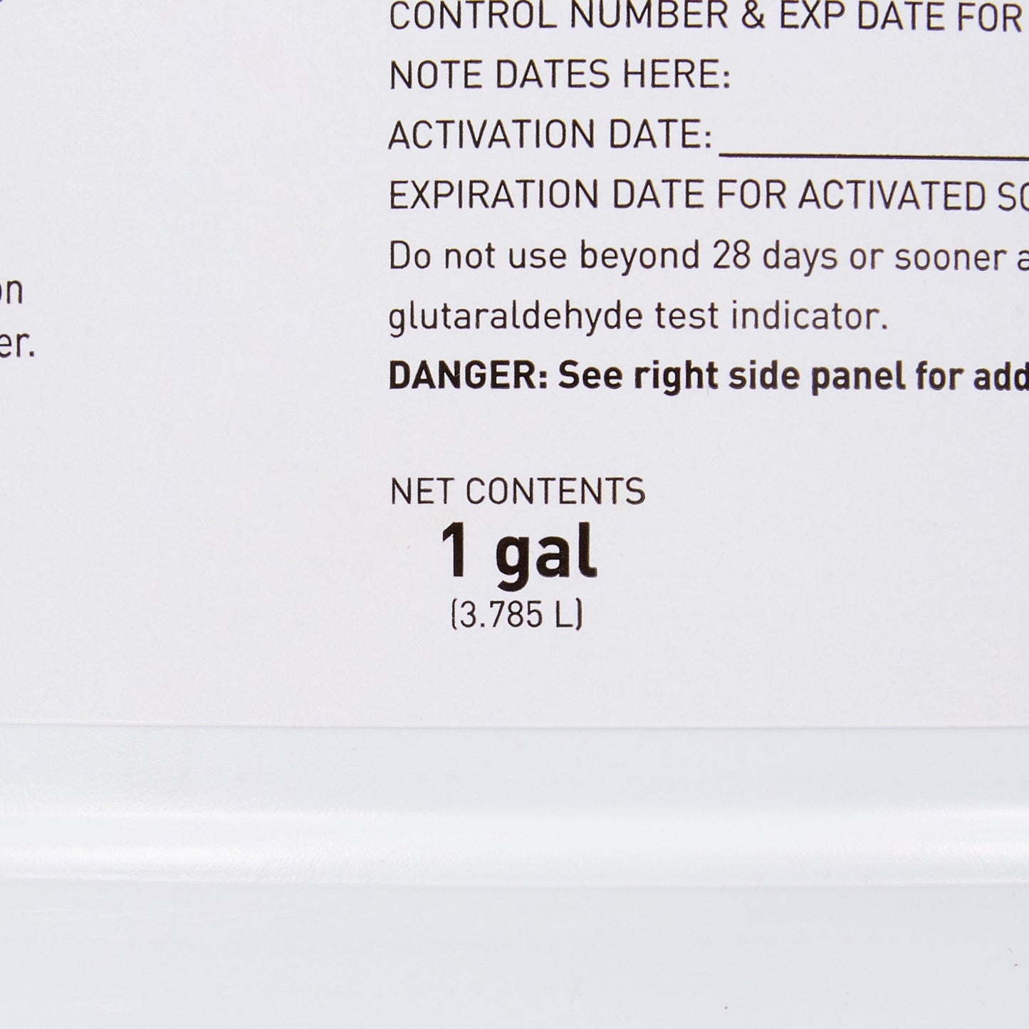 DISINFECTANT, GLUTARALDEHYDE 28DAY (4GL/CS)